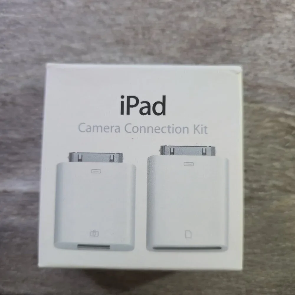 Apple iPad Camera Connection Kit MC531ZM/A – 30-Pin – 1 Set – A1362/A1358 –...